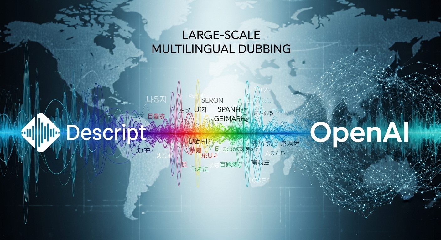 Descript y OpenAI: Doblaje Multilingüe a Gran Escala