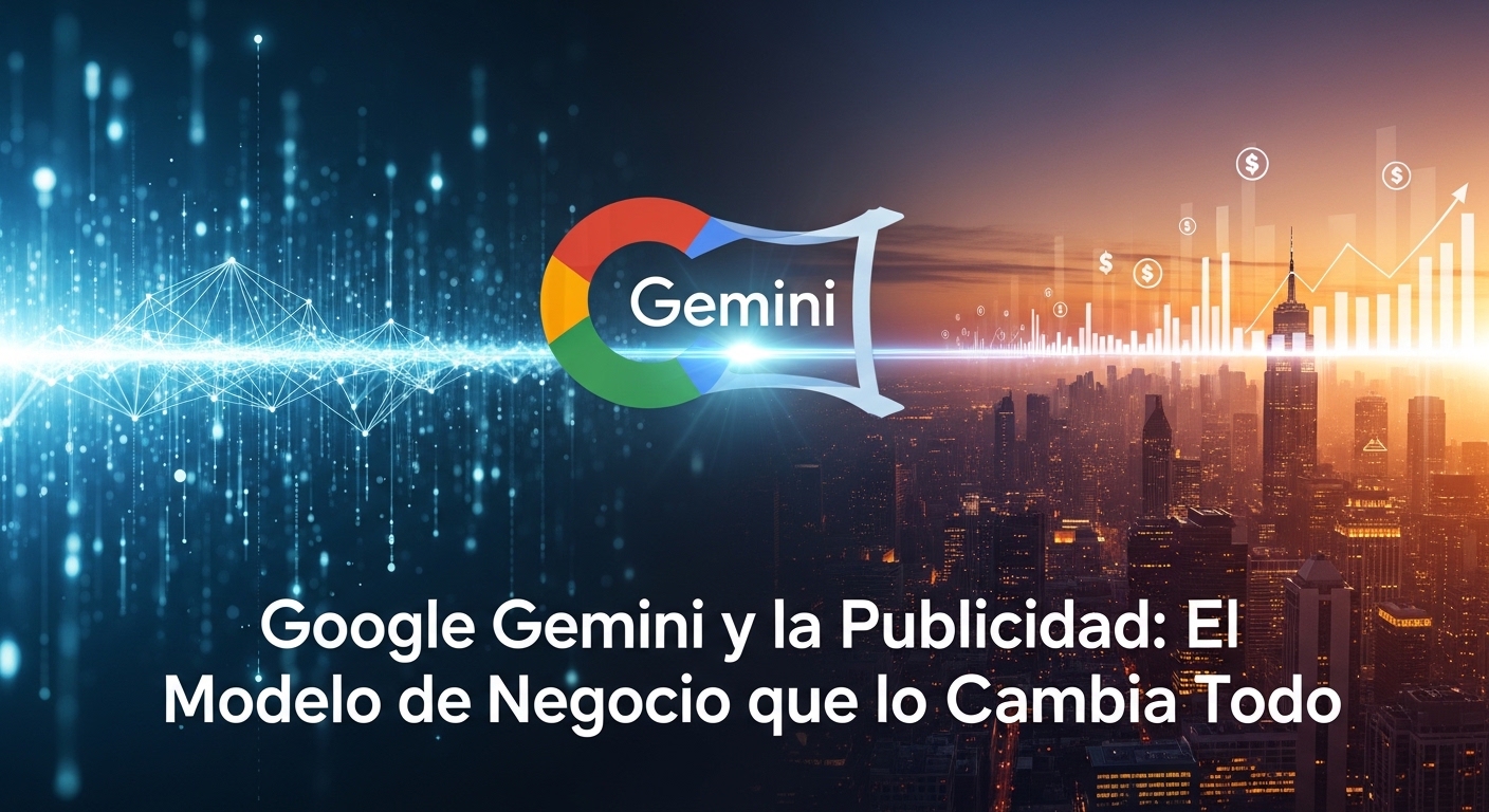 Google Gemini y Publicidad: El Modelo de Negocio que lo Cambia Todo