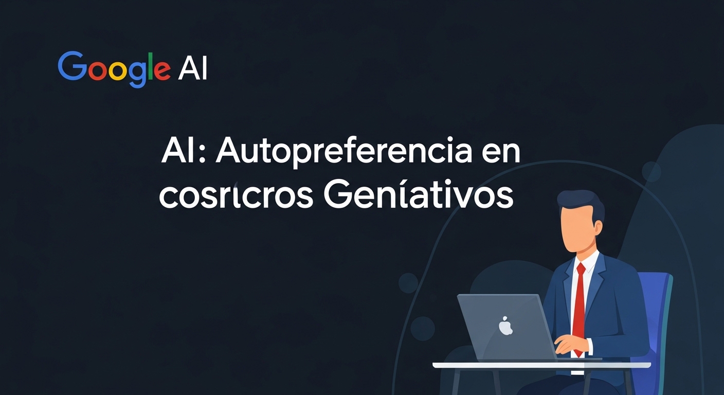 Google IA: Autopreferencia en Búsquedas Generativas