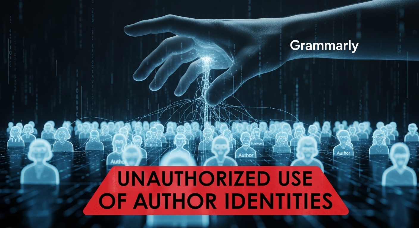 Grammarly usa identidades de autores sin permiso en IA