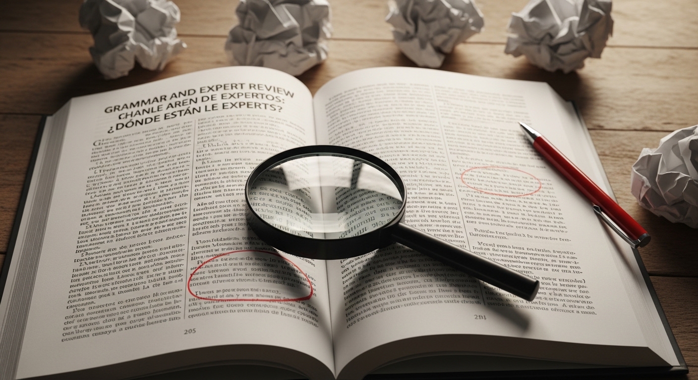 Grammarly y la Revisión Experta: ¿Dónde Están los Expertos?