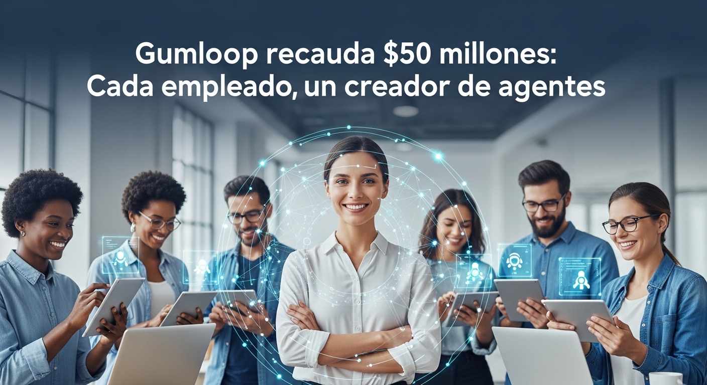 Gumloop capta 50 MDD: Cada empleado, un creador de agentes