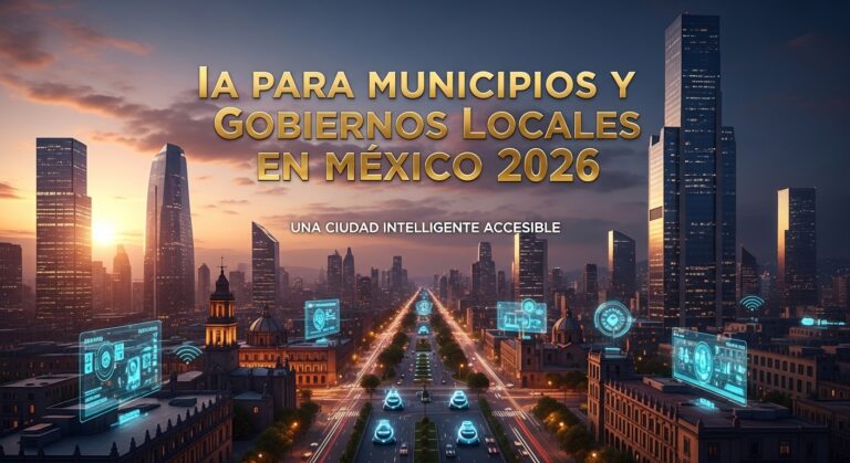 IA para Municipios y Gobiernos Locales en México 2026: Ciudad Inteligente Accesible