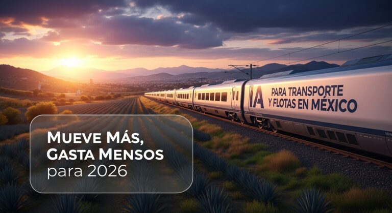 IA en Transporte Público y Movilidad Urbana en México: Metro Inteligente, Optimización de Rutas y Ciudades con Movilidad Sustentable 2026