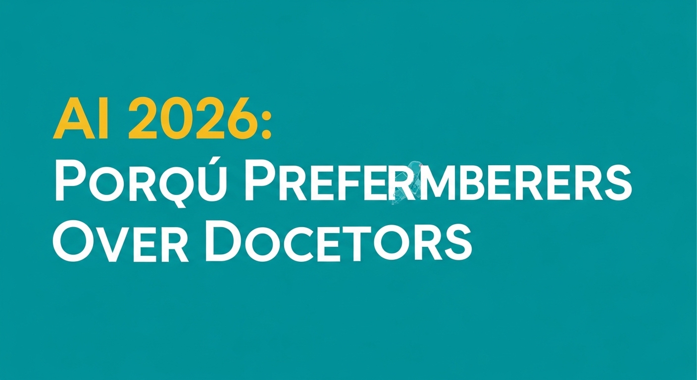 IA 2026: Por qué preferir fontaneros sobre doctores