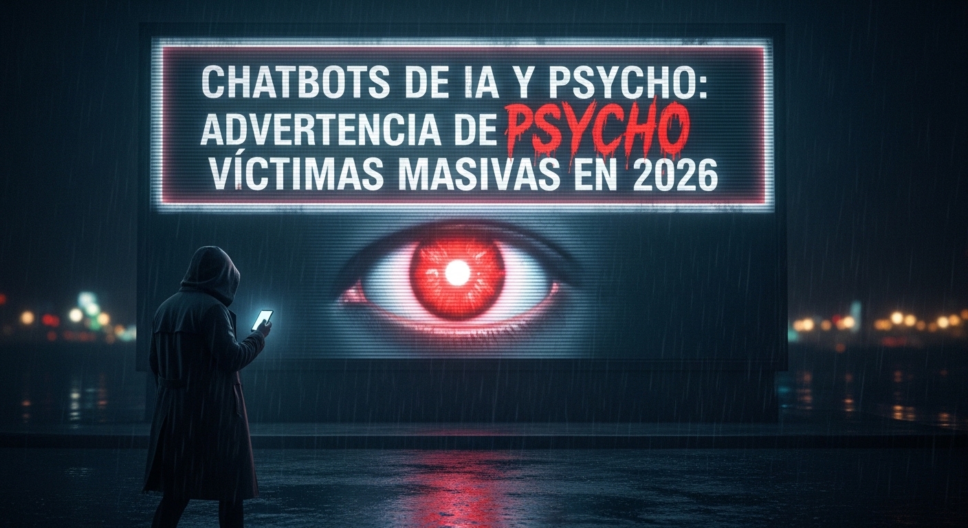 Chatbots de IA y Psicosis: Alerta de Víctimas Masivas en 2026