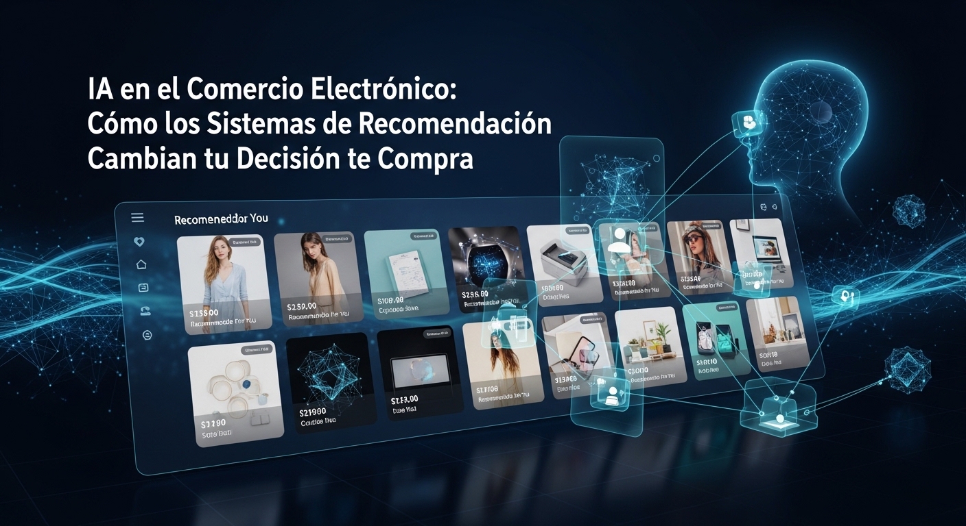 IA en Comercio Electrónico: Cómo los Sistemas de Recomendación Modifican tu Decisión de Compra