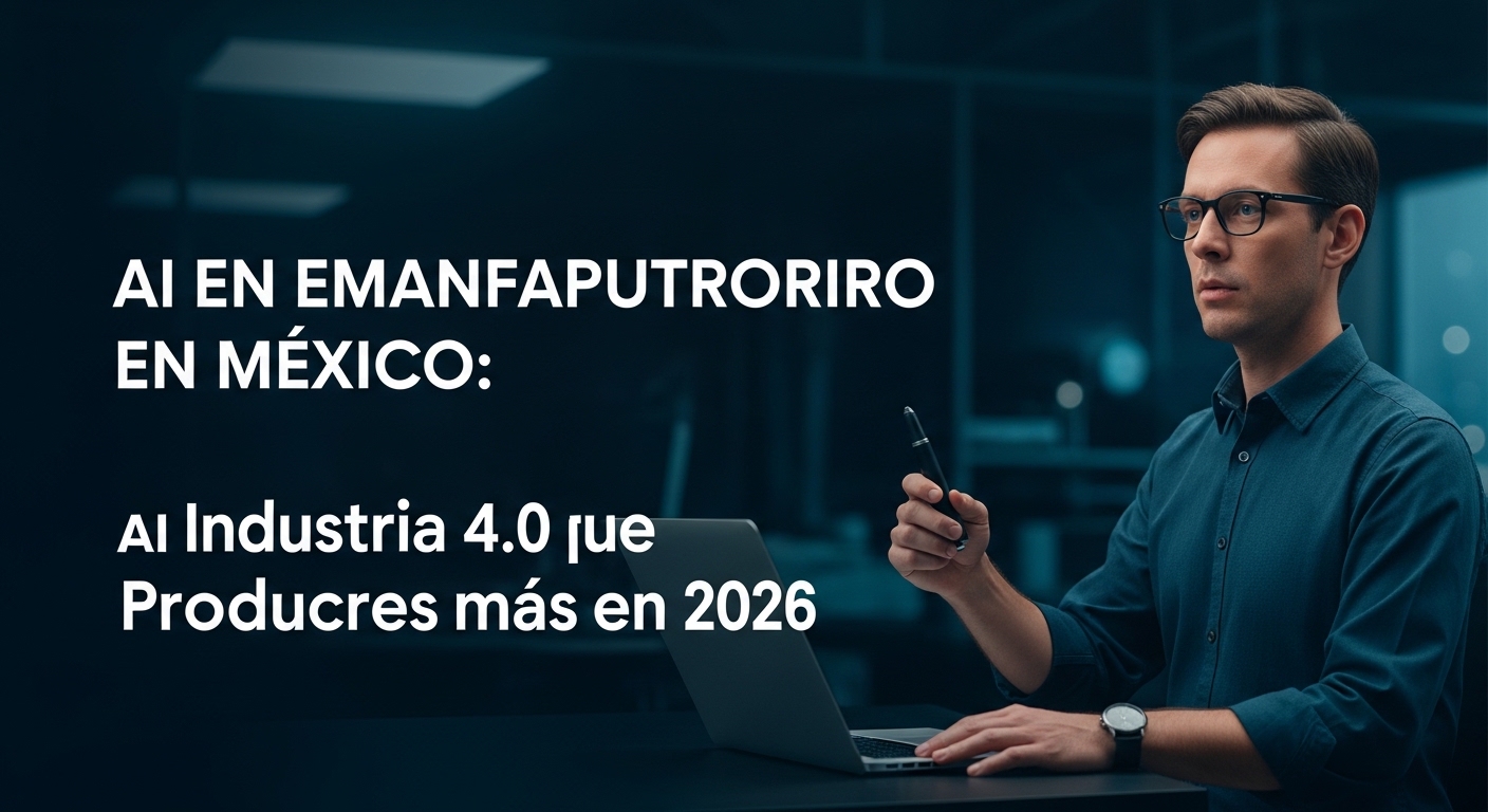 IA en Manufactura en México: Industria 4.0 que Produce Más en 2026