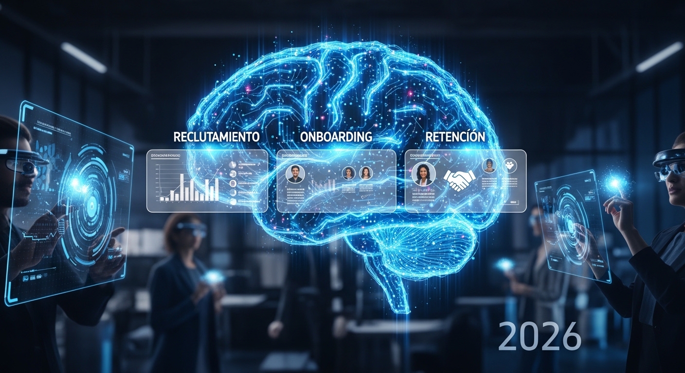 IA para Recursos Humanos: Reclutamiento, Onboarding y Retención en 2026