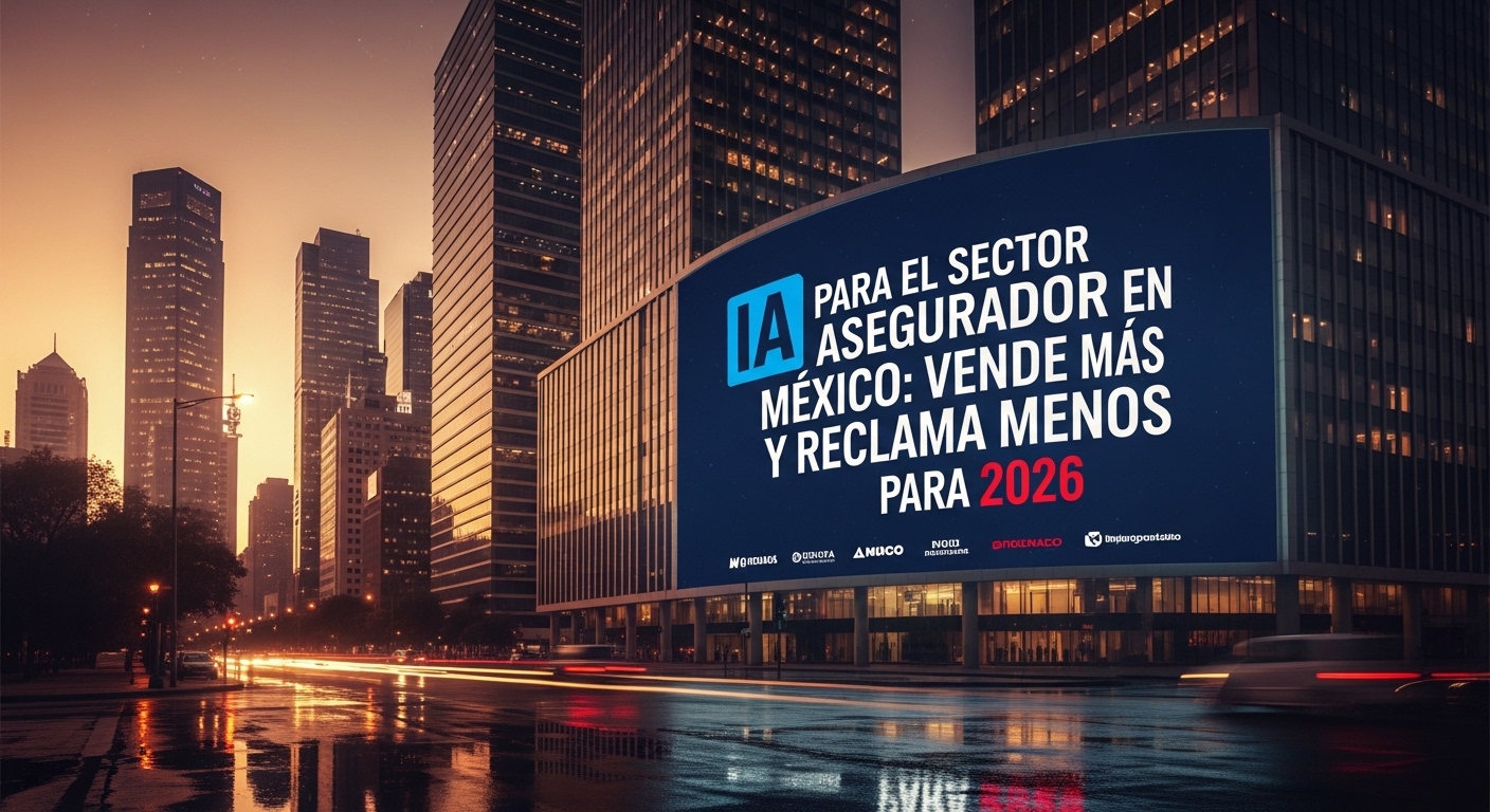 IA para el Sector Seguros en México: Vende Más y Siniestra Menos en 2026