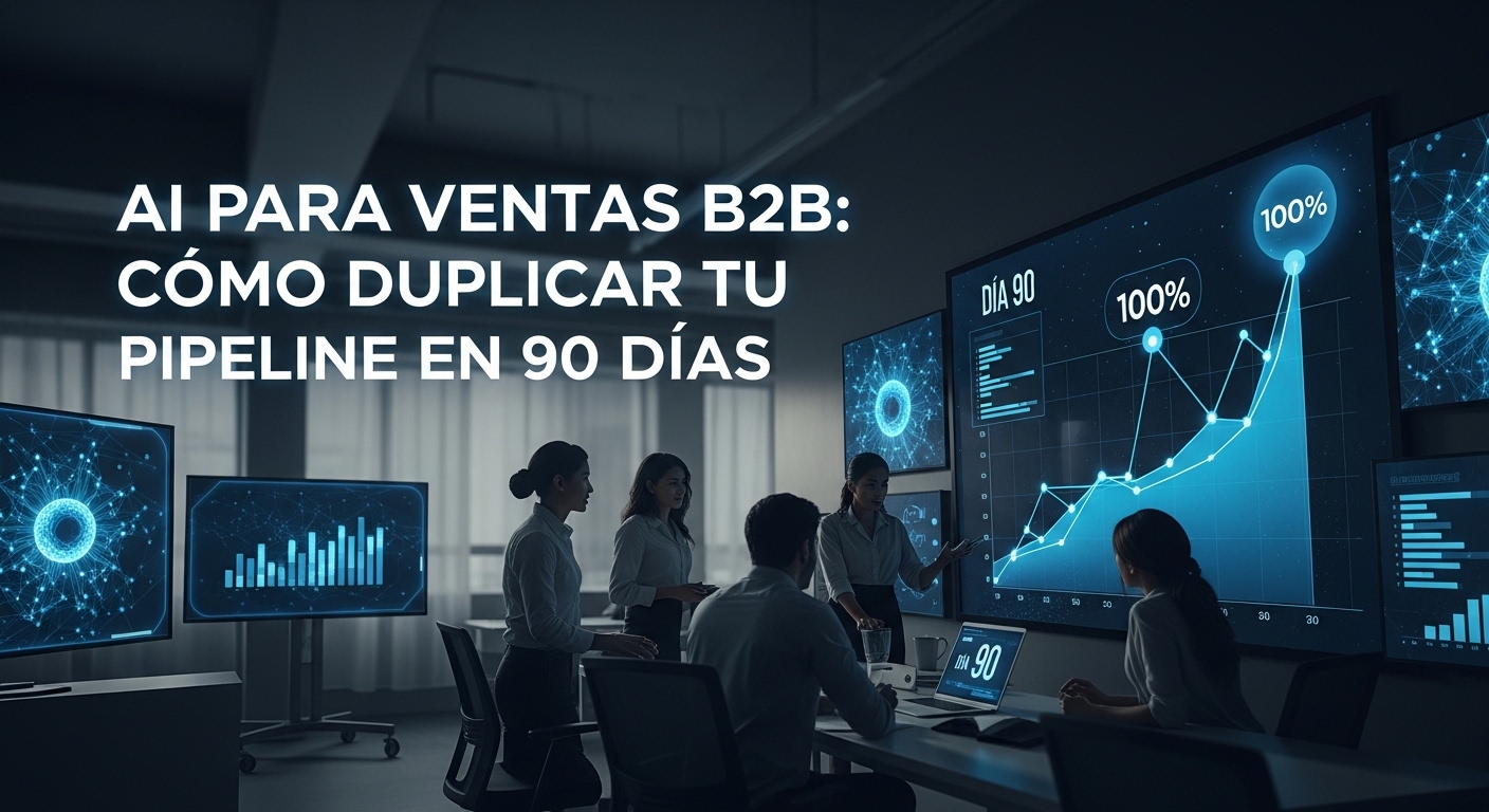 IA para Ventas B2B: Cómo Duplicar tu Pipeline en 90 Días