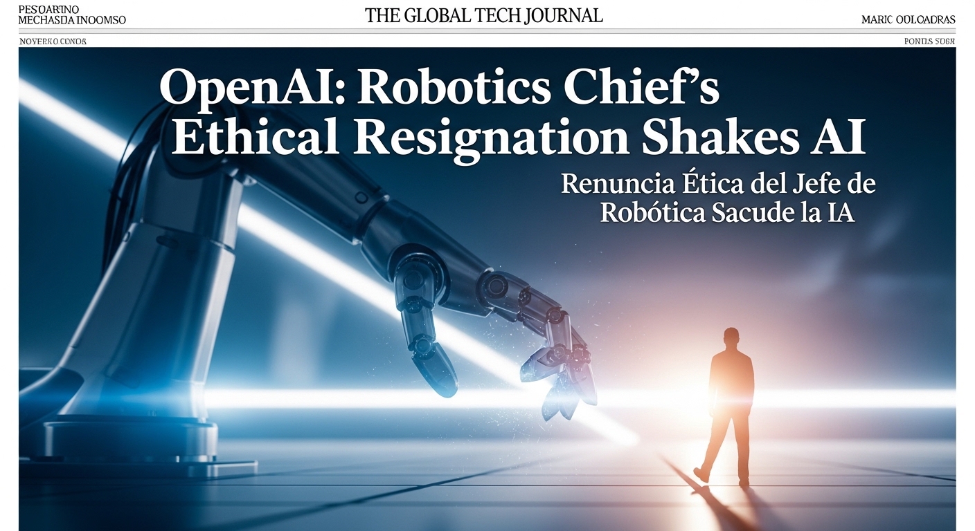 OpenAI: Renuncia Ética de Jefa de Robótica Sacude la IA