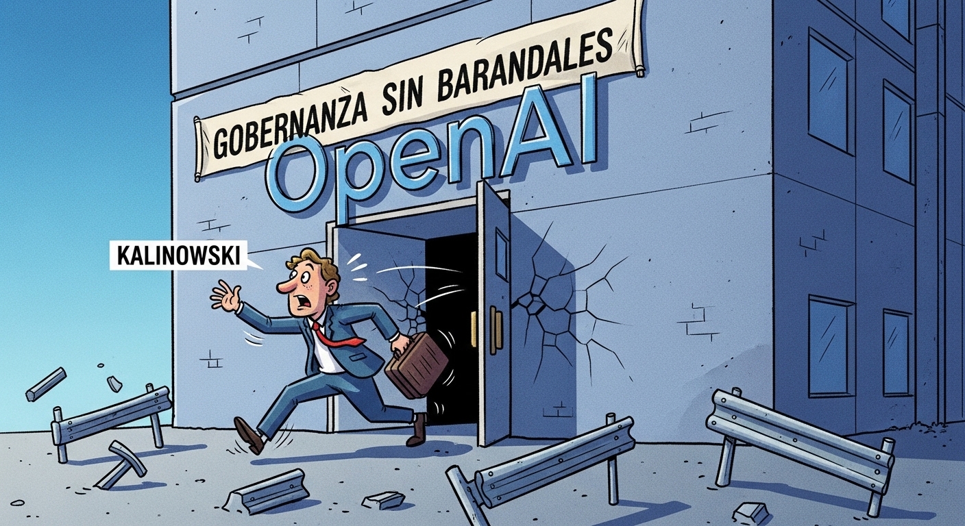 Kalinowski abandona OpenAI: Gobernanza sin guardarraíles