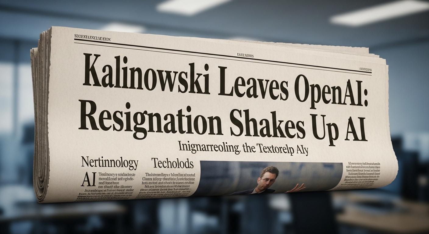 Kalinowski deja OpenAI: Renuncia que sacude la IA