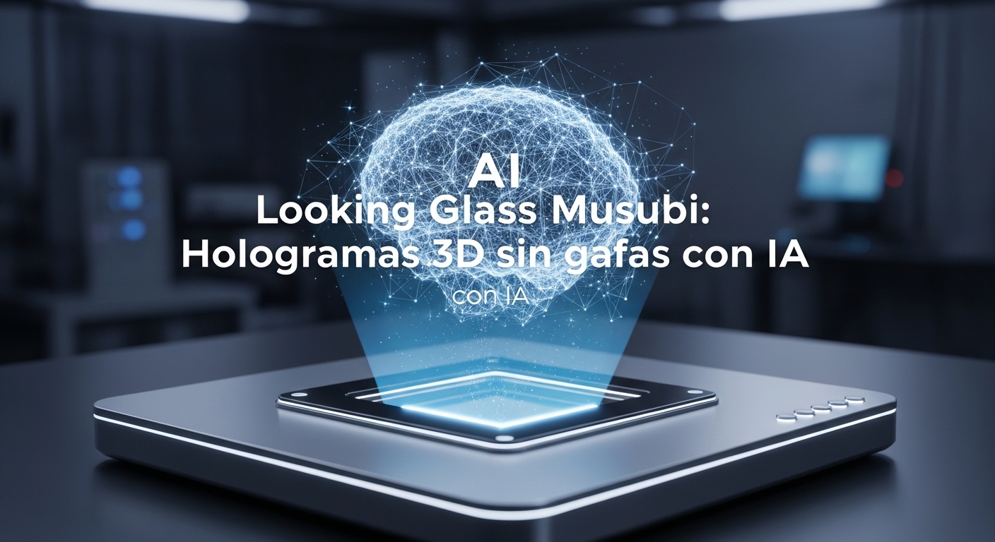Looking Glass Musubi: Hologramas 3D sin Gafas con IA