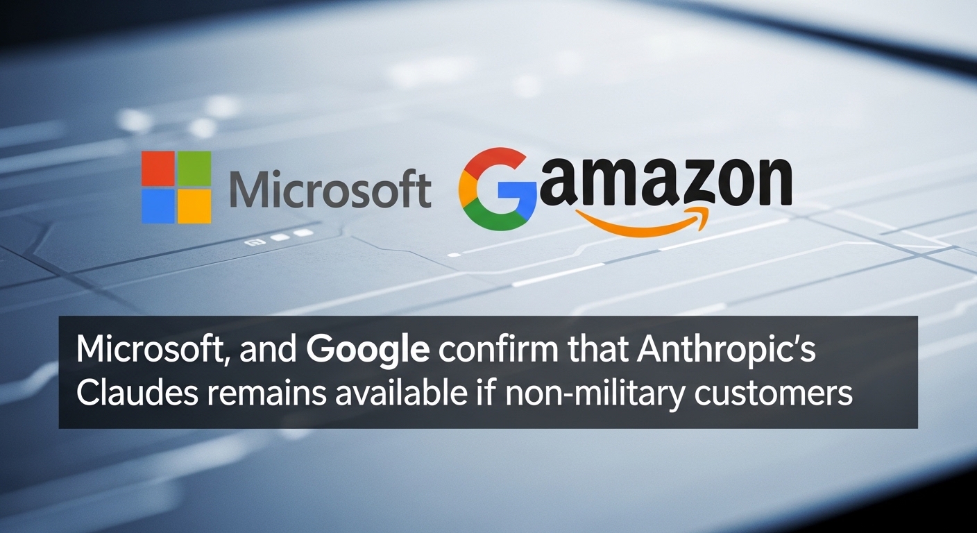 Claude de Anthropic: Microsoft, Google y Amazon protegen el acceso civil