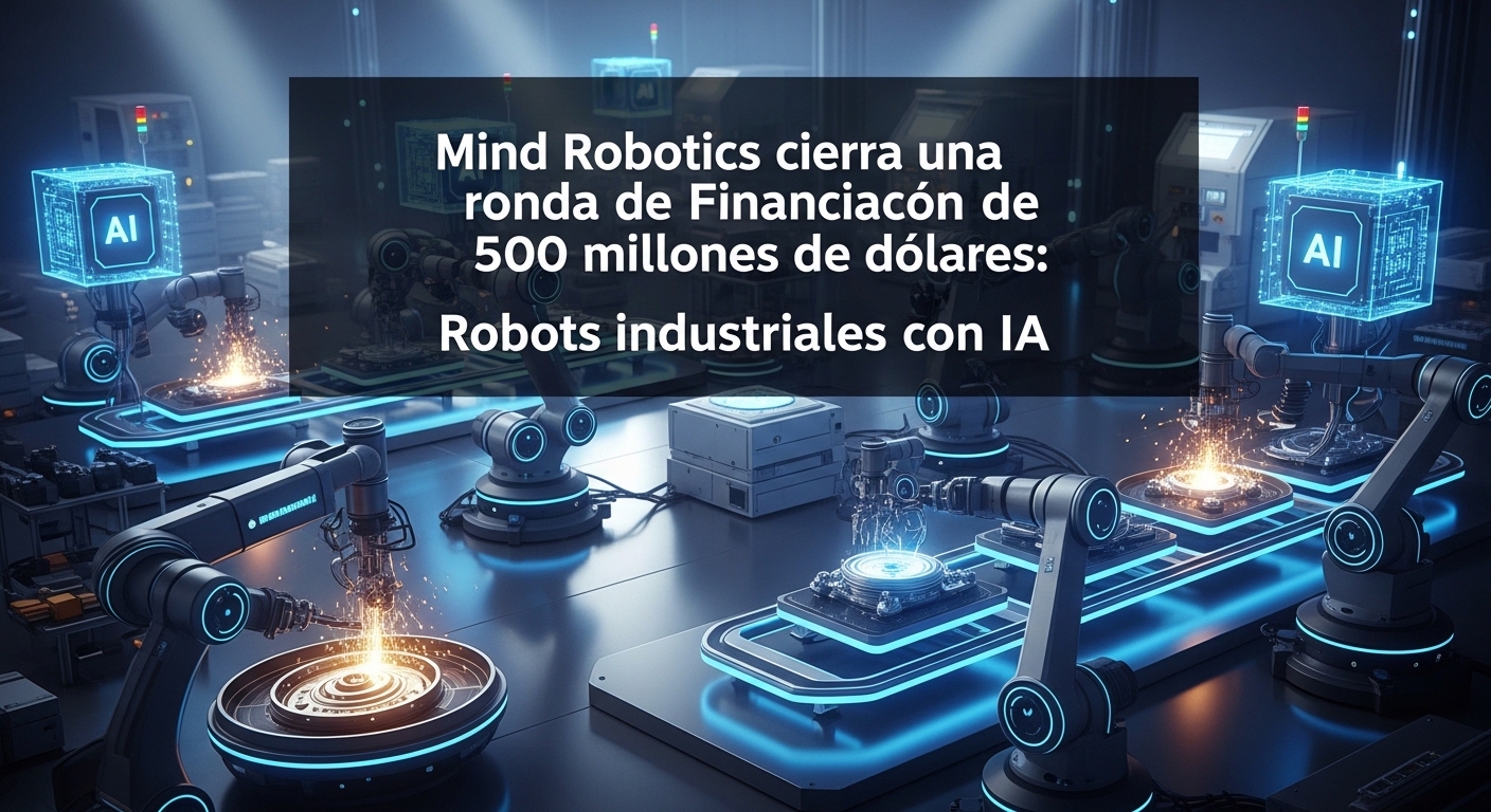 Mind Robotics recauda 500 MDD: Robots Industriales con IA
