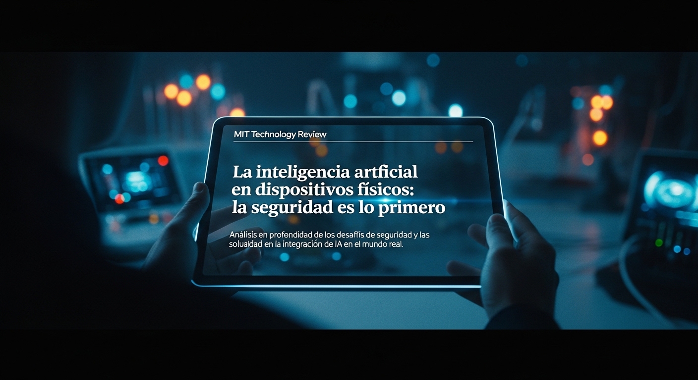 MIT Review: IA en Dispositivos Físicos, Seguridad Ante Todo