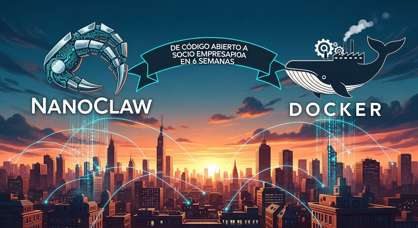 NanoClaw y Docker: De Código Abierto a Socio Empresarial en 6 Semanas