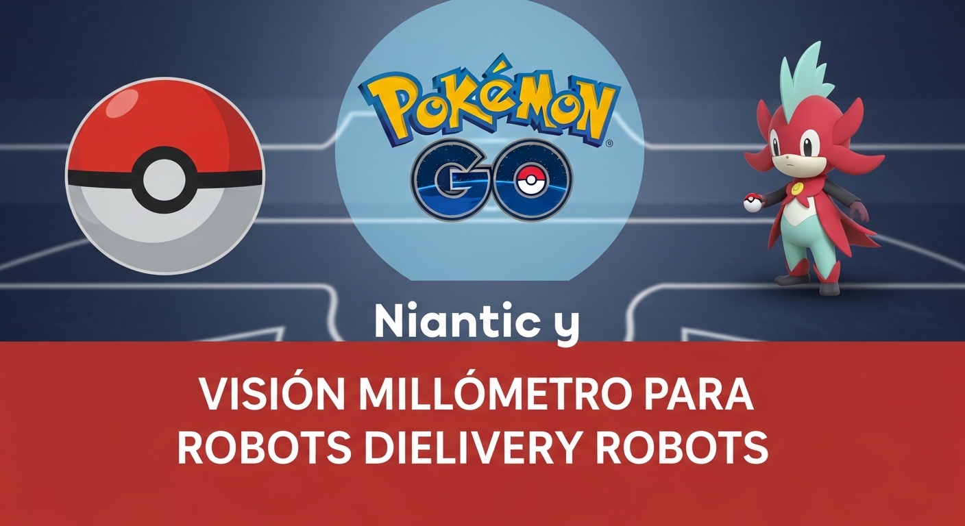 Niantic y Pokémon Go: Visión Milimétrica para Robots de Reparto