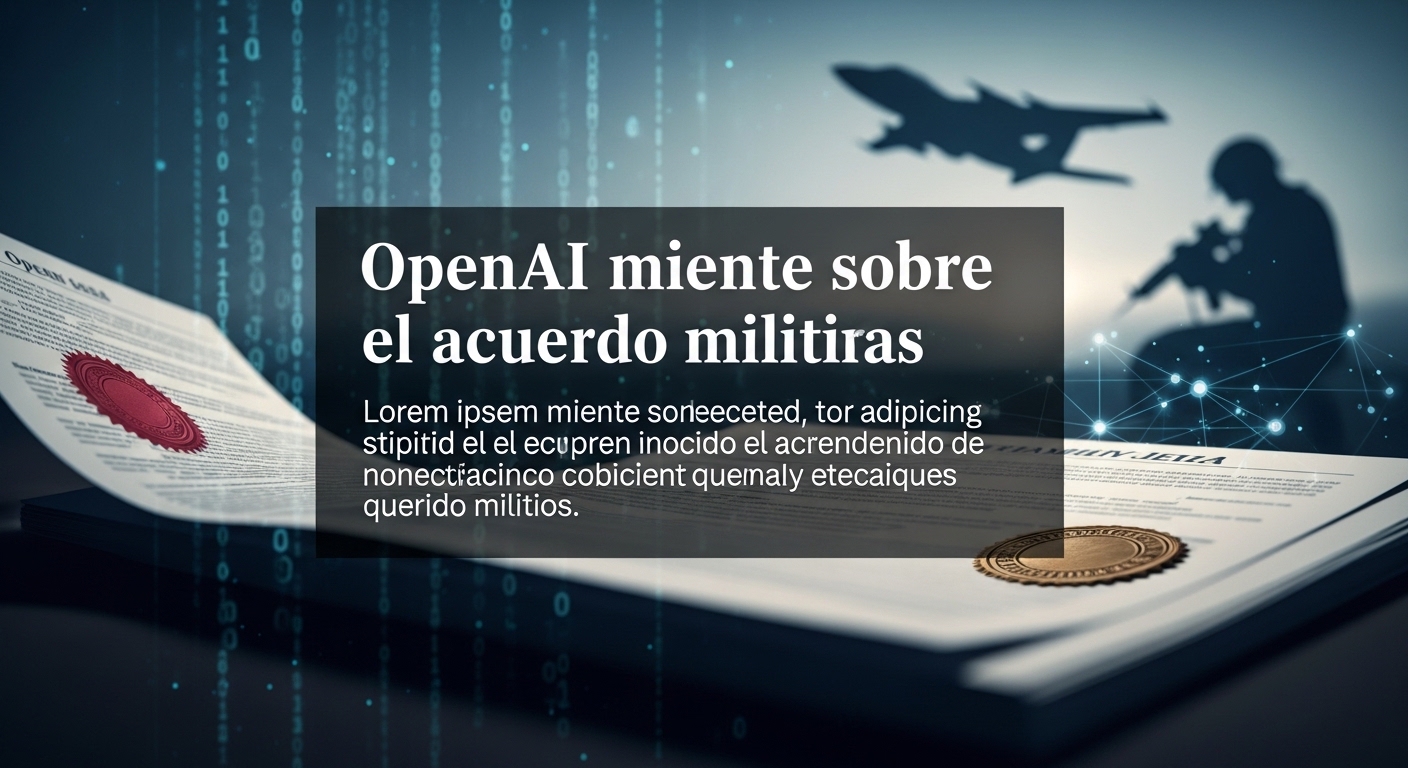 Dario Amodei acusa a OpenAI de mentir sobre el acuerdo militar