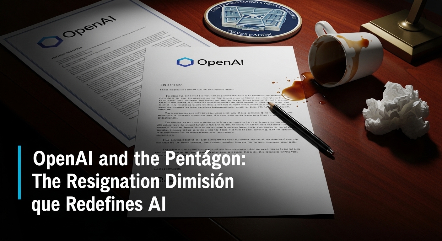 OpenAI y el Pentágono: La Renuncia que Redefine la IA