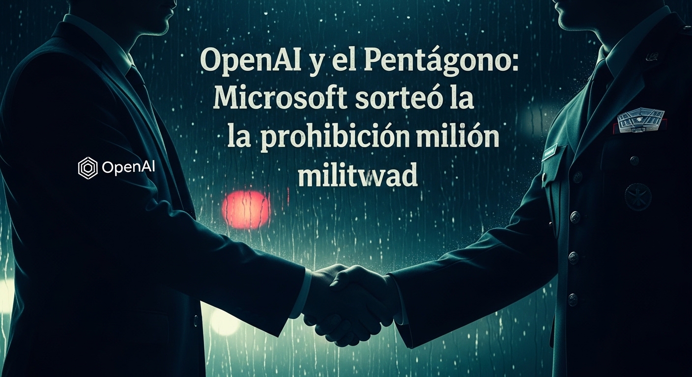 OpenAI y el Pentágono: Microsoft burló la prohibición militar