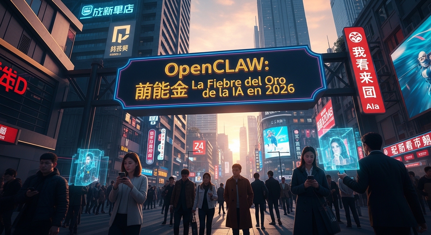 OpenClaw en China: La Fiebre del Oro de la IA en 2026