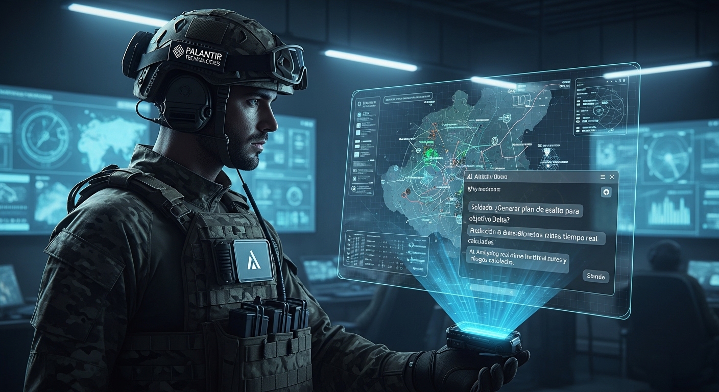 Palantir y el Ejército: Chatbots de IA para Planes de Guerra
