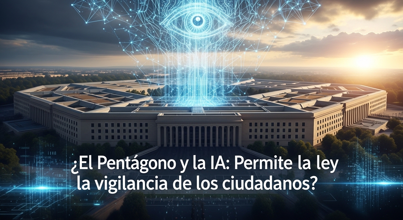 Pentágono e IA: ¿La ley permite vigilar ciudadanos?