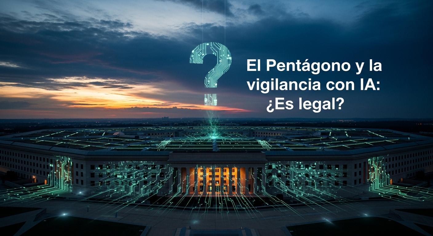Pentágono y vigilancia con IA: ¿Lo permite la ley?