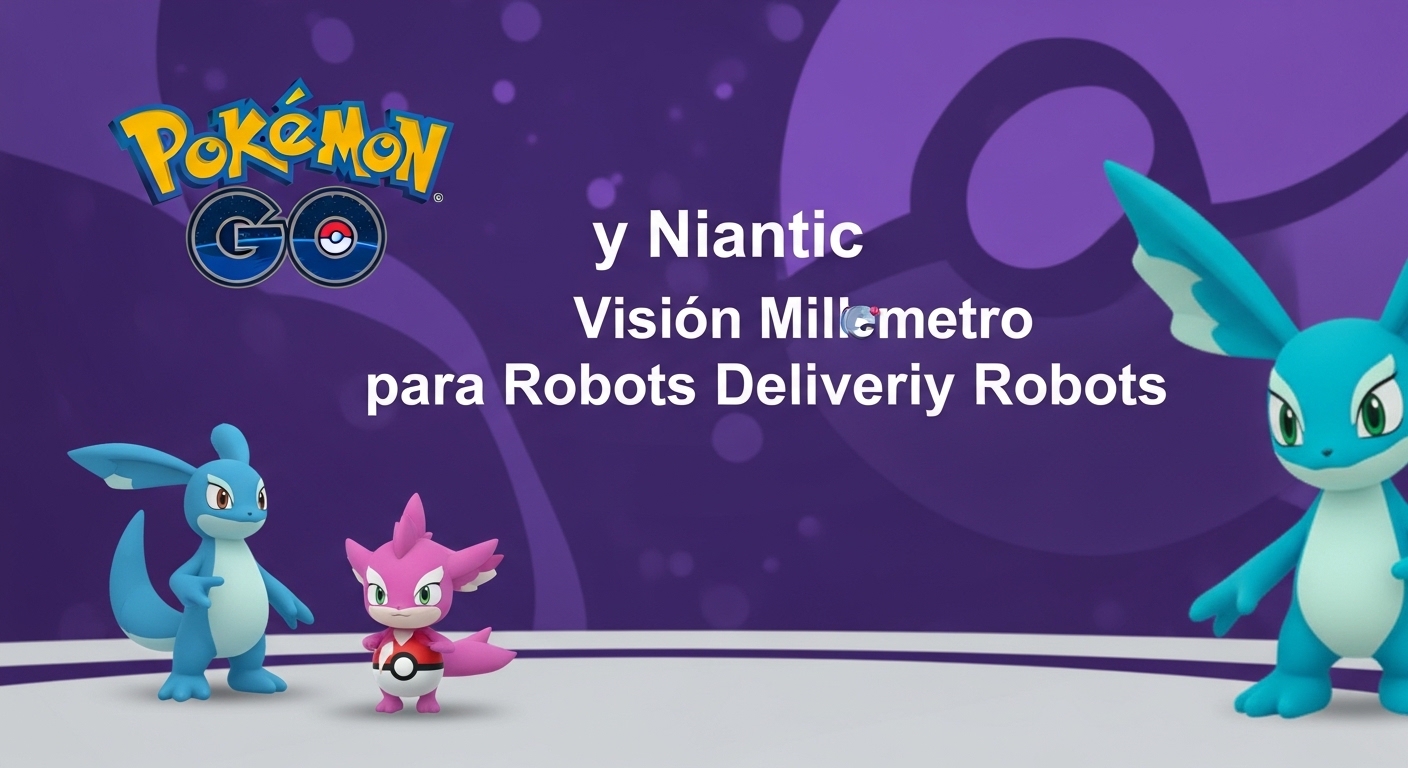 Pokémon Go y Niantic: Visión Milimétrica para Robots de Entrega