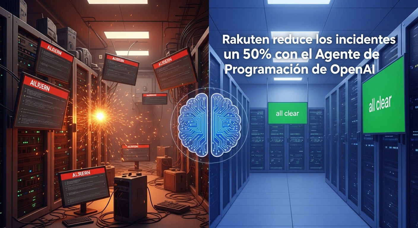 Rakuten reduce incidencias 50% con Agente de Programación OpenAI
