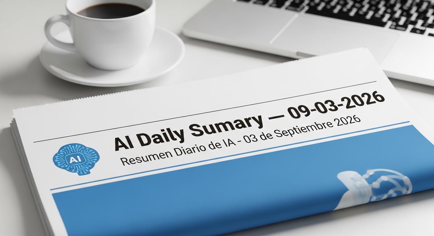 Resumen Diario de IA — 09-03-2026