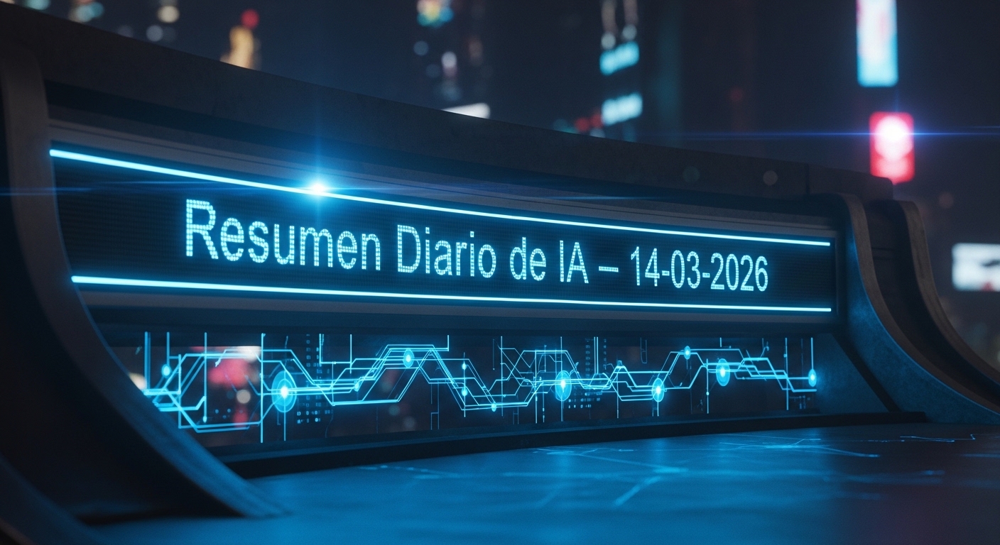 Resumen Diario de IA — 14-03-2026