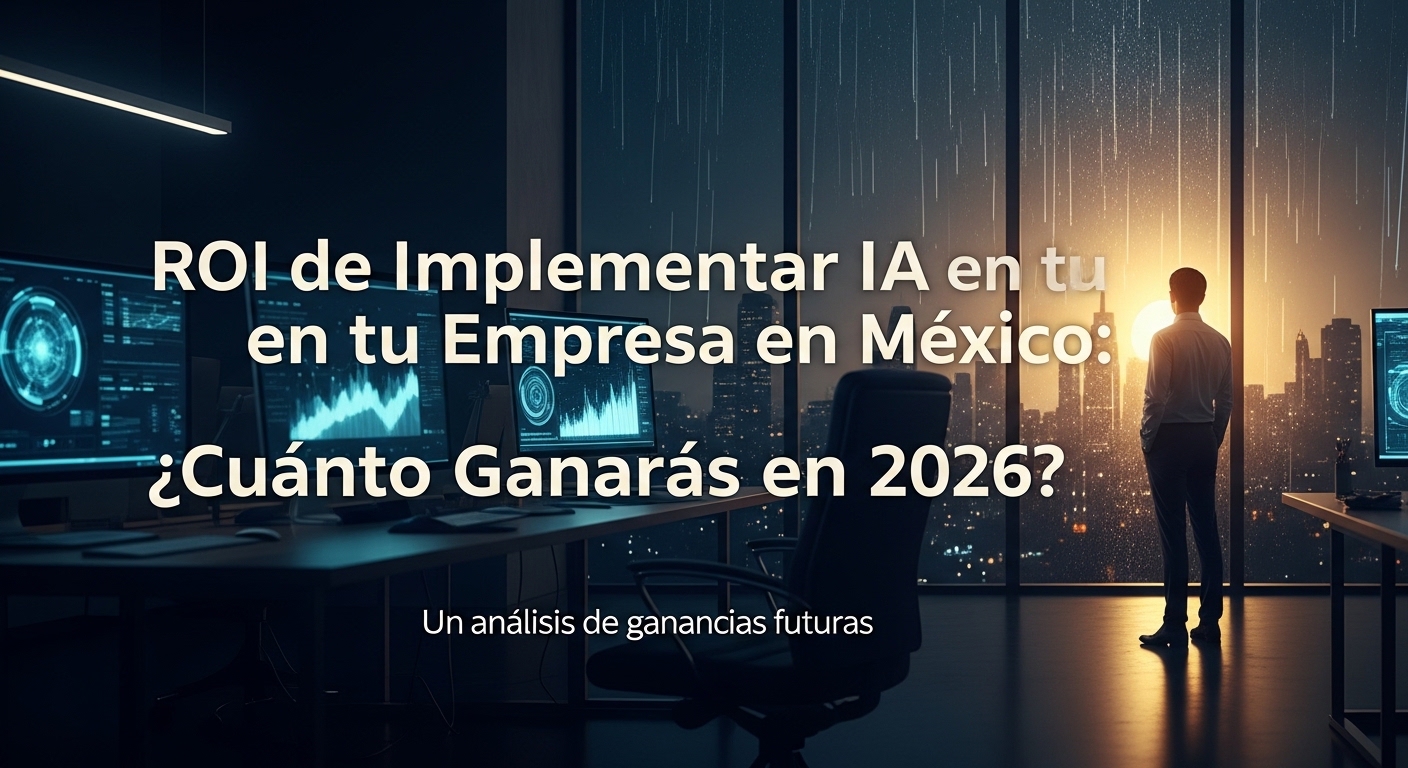 ROI de Implementar IA en tu Empresa en México: ¿Cuánto Ganas en 2026?