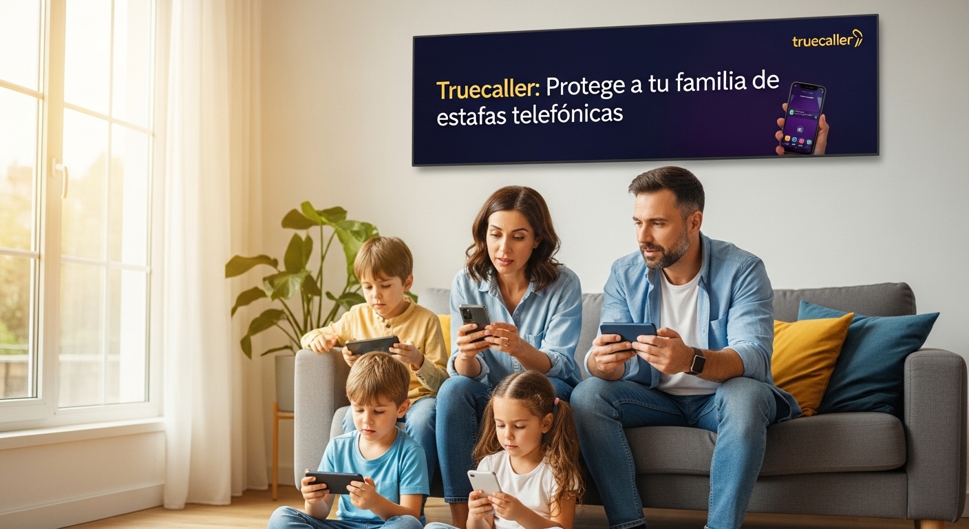 Truecaller: Protege a tu Familia de Estafas Telefónicas