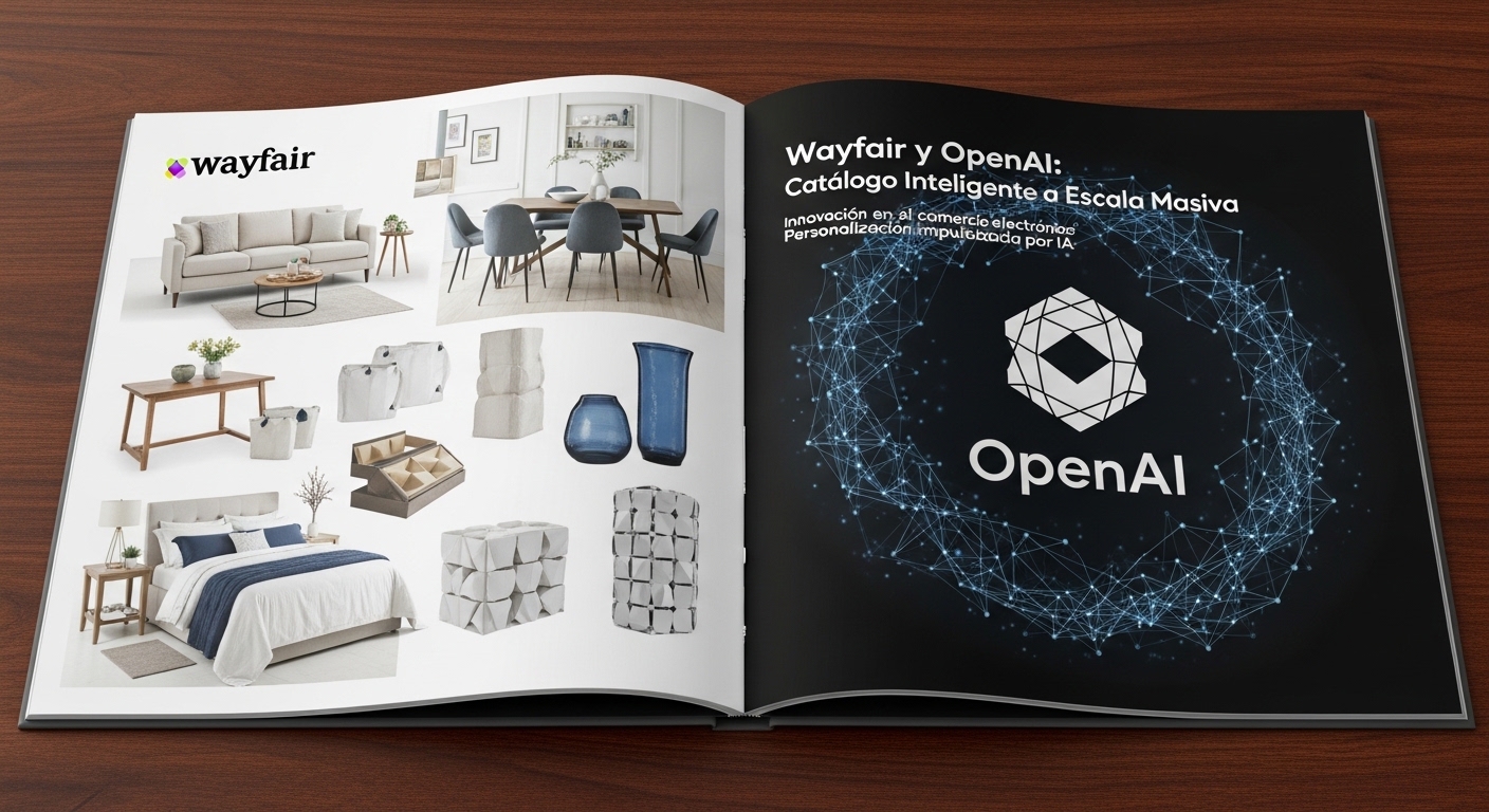 Wayfair y OpenAI: Catálogo Inteligente a Escala Masiva
