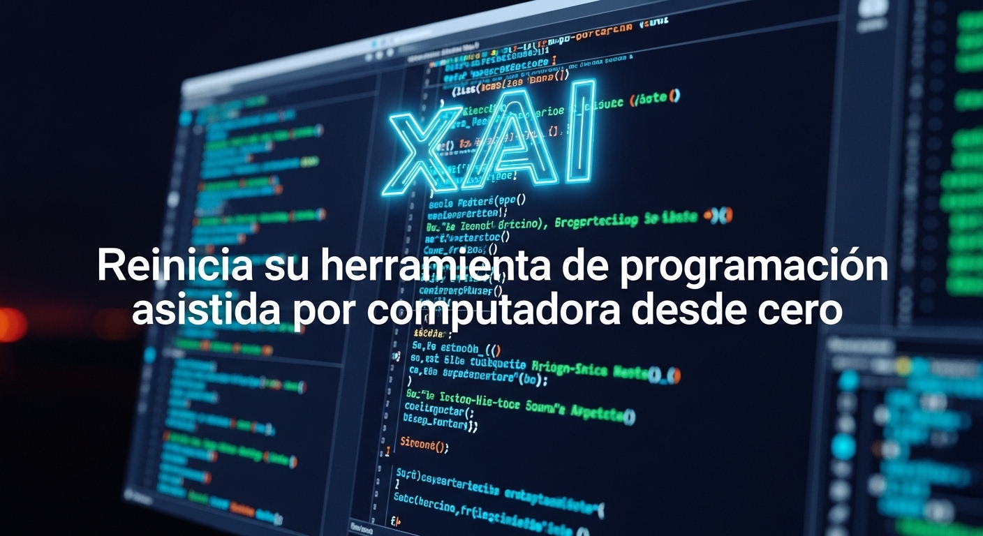 xAI reinicia desde cero su herramienta de programación asistida
