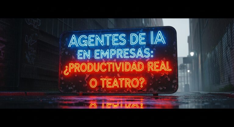 Agentes de IA en Empresas: ¿Productividad Real o Teatro?
