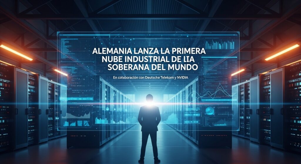 Alemania lanza la primera nube industrial de IA soberana del mundo con Deutsche Telekom y NVIDIA