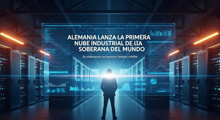 Alemania lanza la primera nube industrial de IA soberana del mundo con Deutsche Telekom y NVIDIA