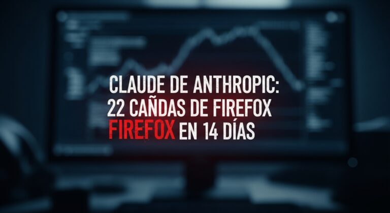 Claude de Anthropic: 22 fallas en Firefox en 14 días
