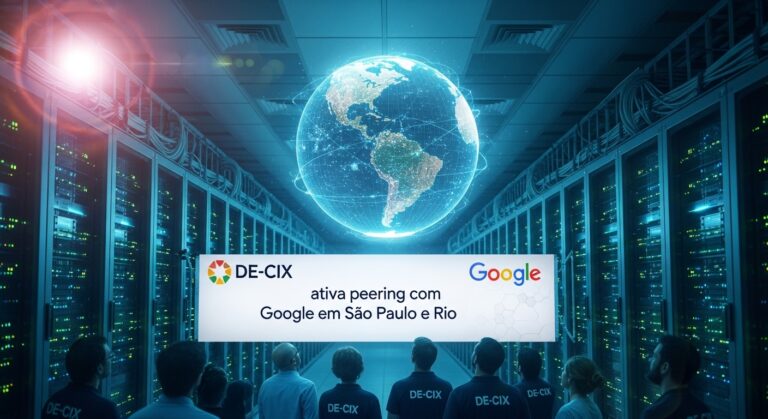 Brasil estrena infraestructura de internet AI-ready: DE-CIX activa peering con Google en São Paulo y Río