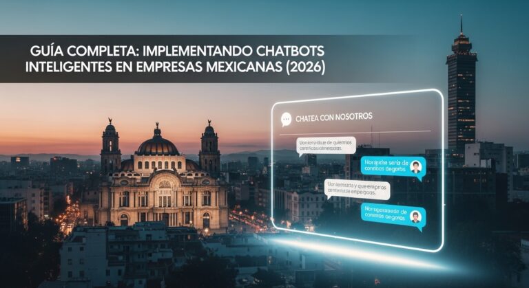 Chatbots con IA para Empresas: Guía Completa para Implementar un Chatbot Inteligente en México (2026)
