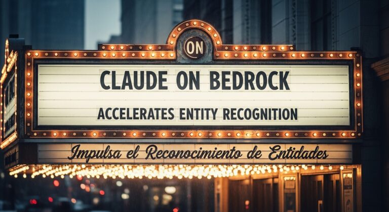 Claude en Amazon Bedrock Acelera el Reconocimiento de Entidades