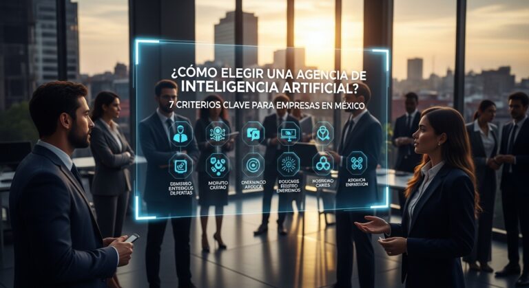 ¿Cómo Elegir una Agencia de Inteligencia Artificial? 7 Criterios Clave para Empresas en México