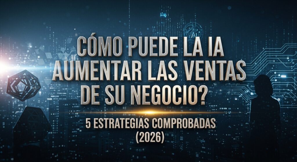 ¿Cómo Puede la IA Aumentar las Ventas de tu Negocio? 5 Estrategias Probadas (2026)
