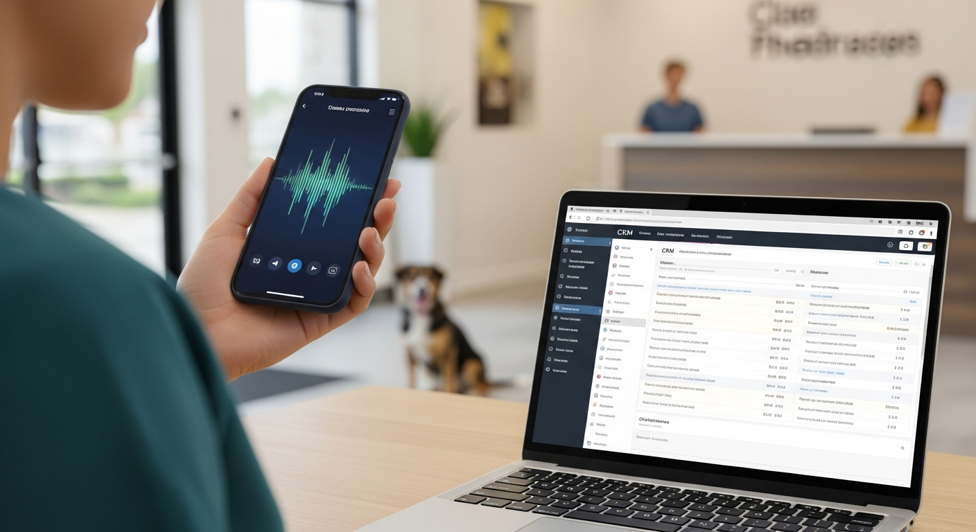 CRM por Voz: Cómo WhisperAI Transformó las Ventas de una Veterinaria