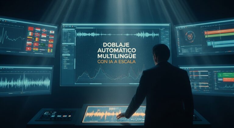 Descript: Doblaje Multilingüe Automático con IA a Escala